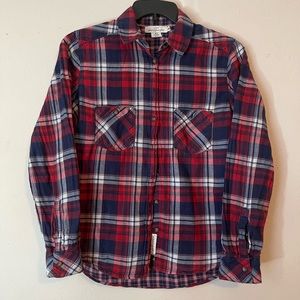 Long sleeve plaid shirt